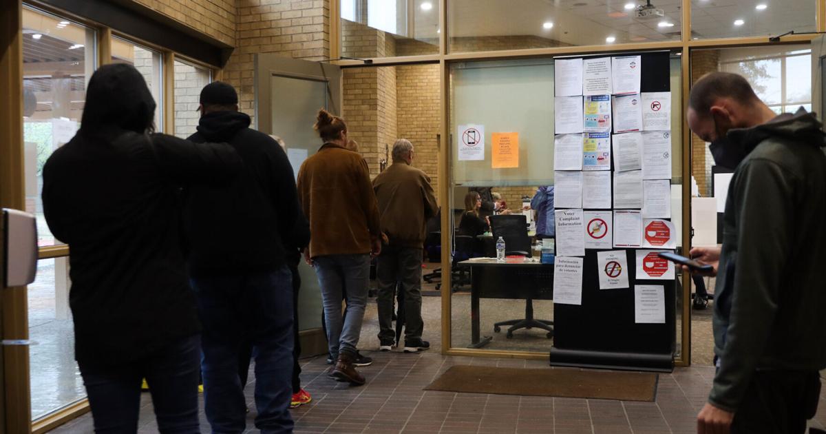 218,000 people voted early in Denton County, just slightly more than in