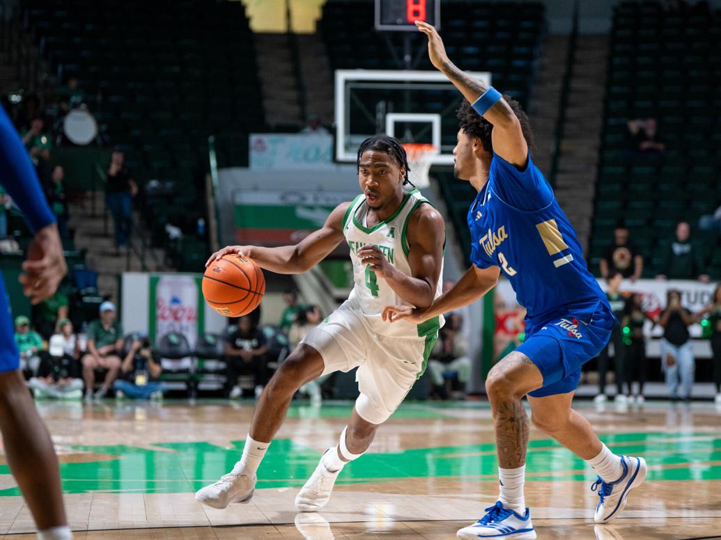 UNT men’s basketball team heads into second half of conference season
