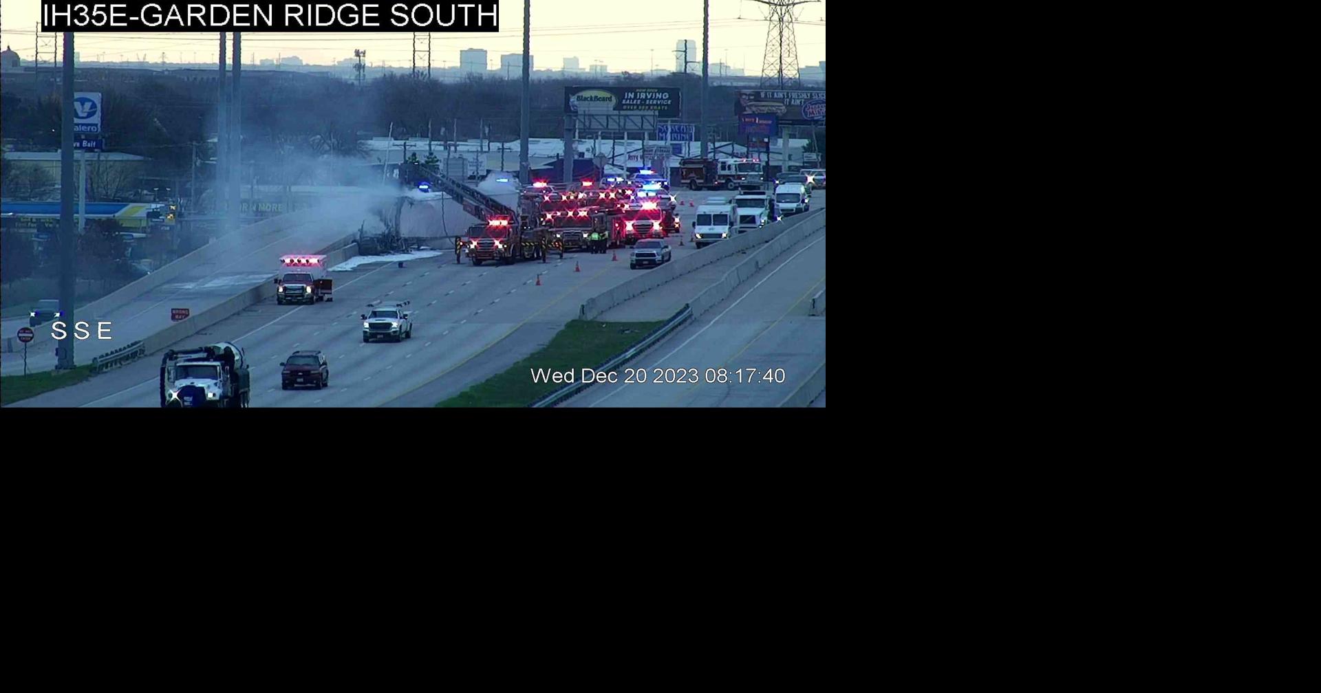 No injuries reported after semi-truck fire on I-35E in Lewisville ...