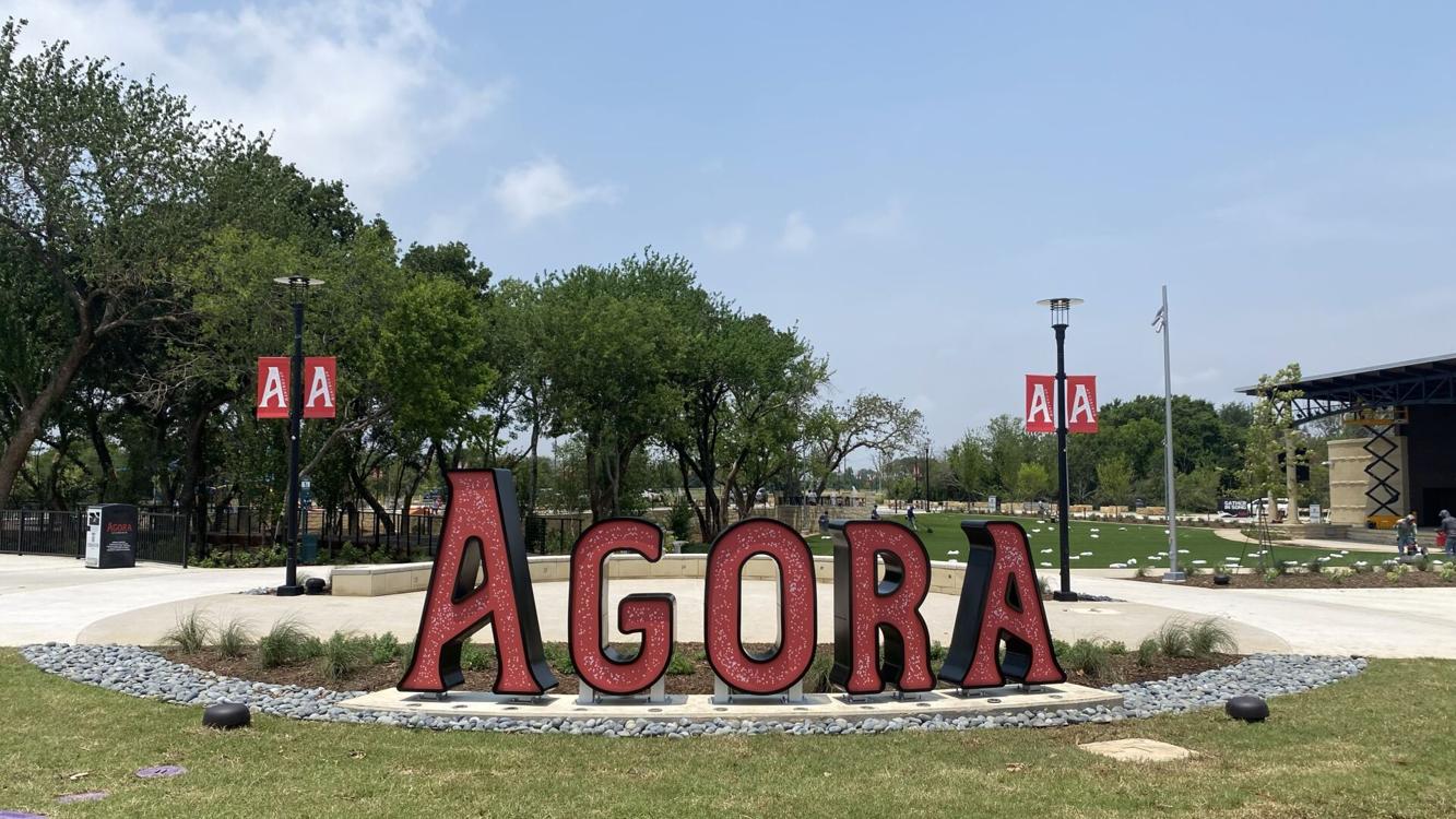 Now open in Corinth: A new community hub called the Commons at Agora ...