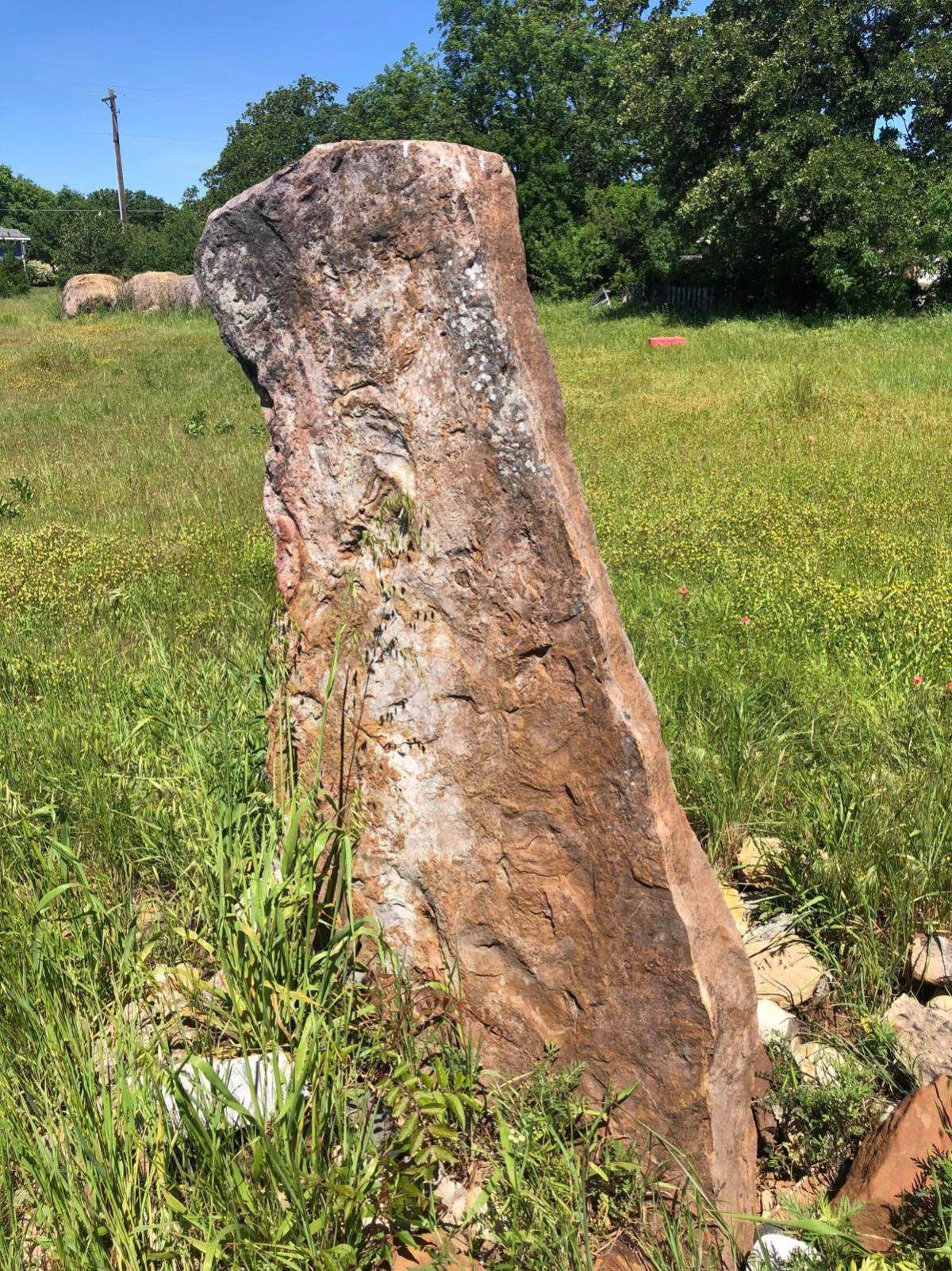 We're Denton Dammit: The one where someone built a mysterious rock