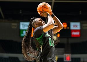 UNT senior Megan Nestor named American Conference’s Co-Defensive Player of the Year