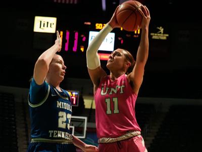 Women S Basketball Middle Tennessee Extends Dominance Over Unt