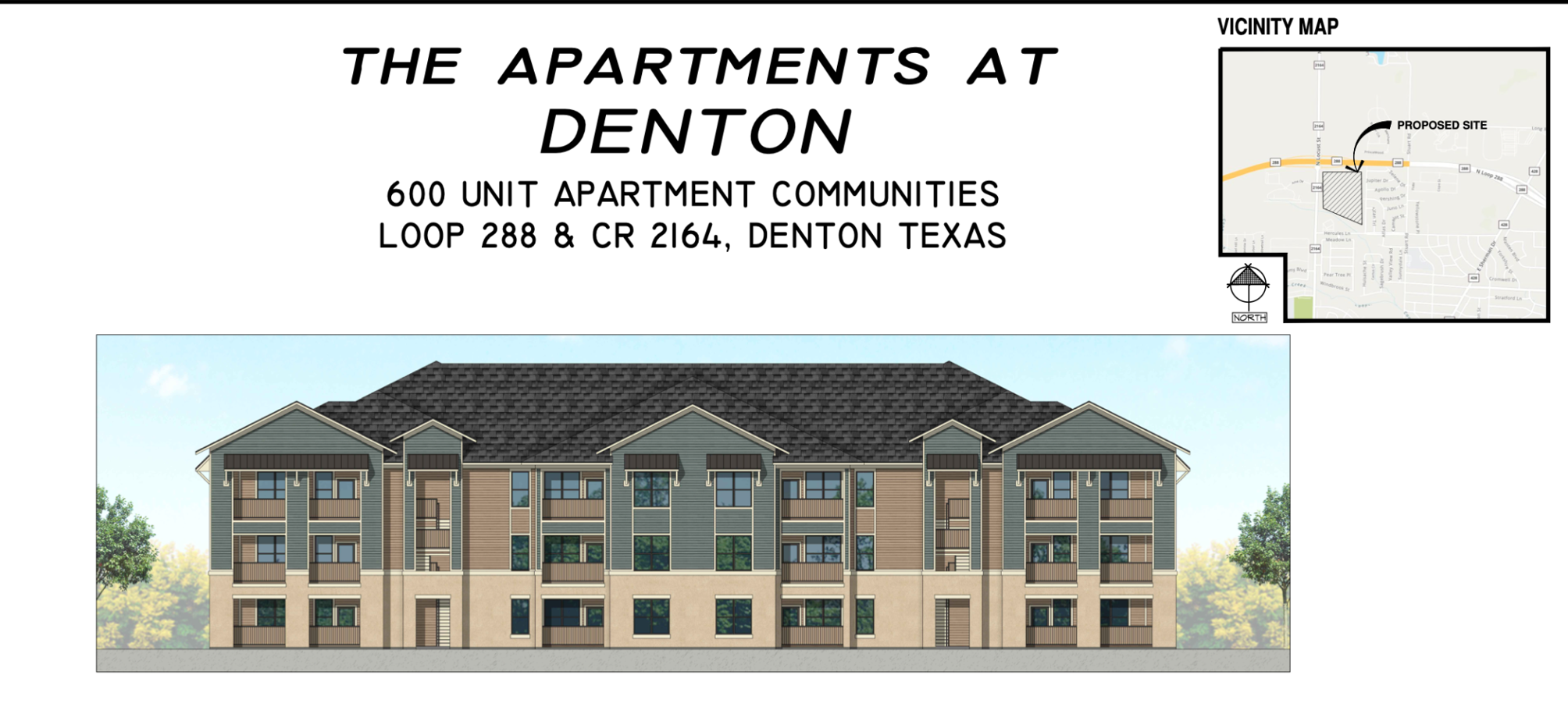 570acre subdivision, affordable apartments headed to Denton Business