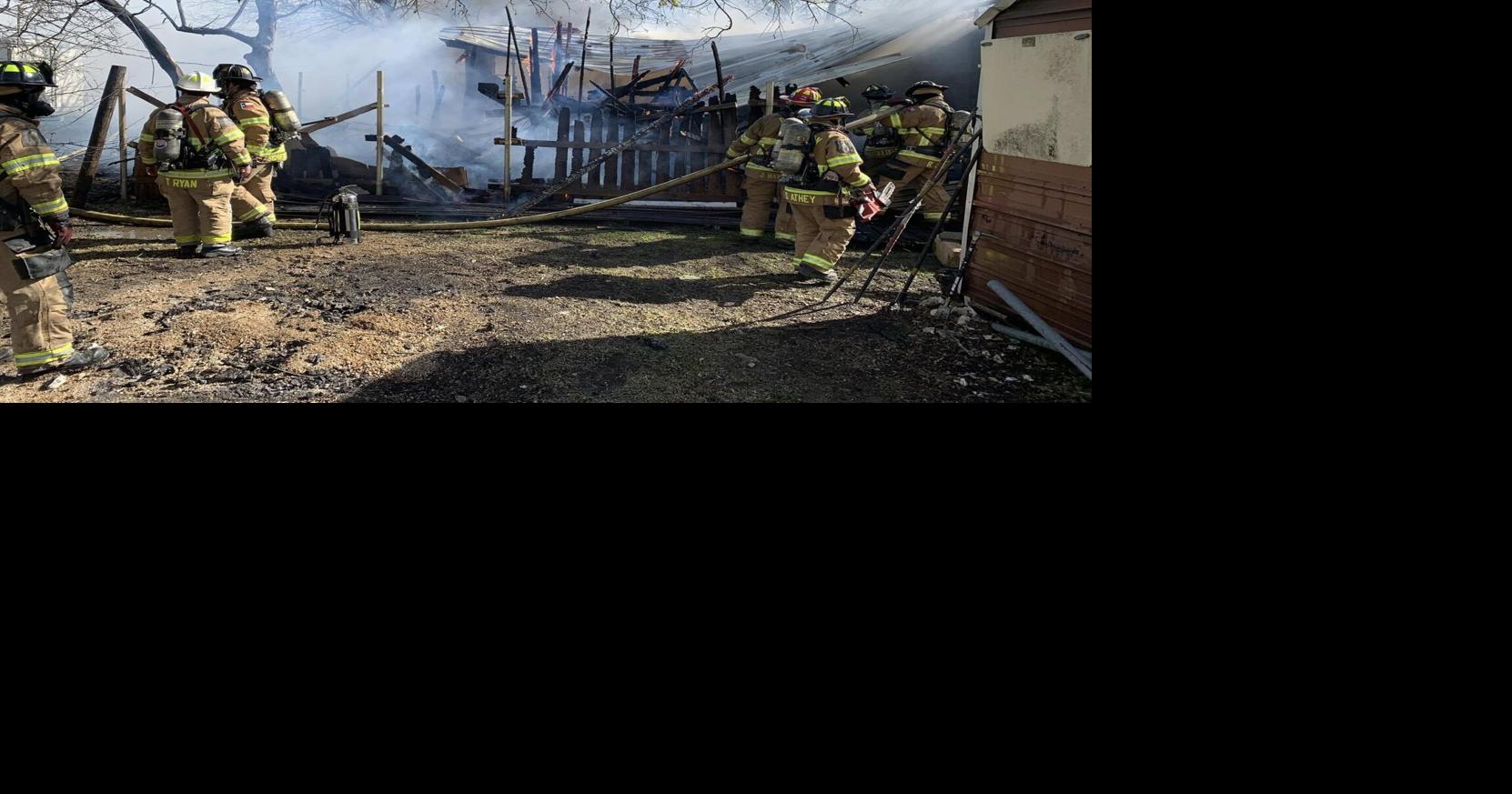 Denton firefighters responding to building fire on West University Drive