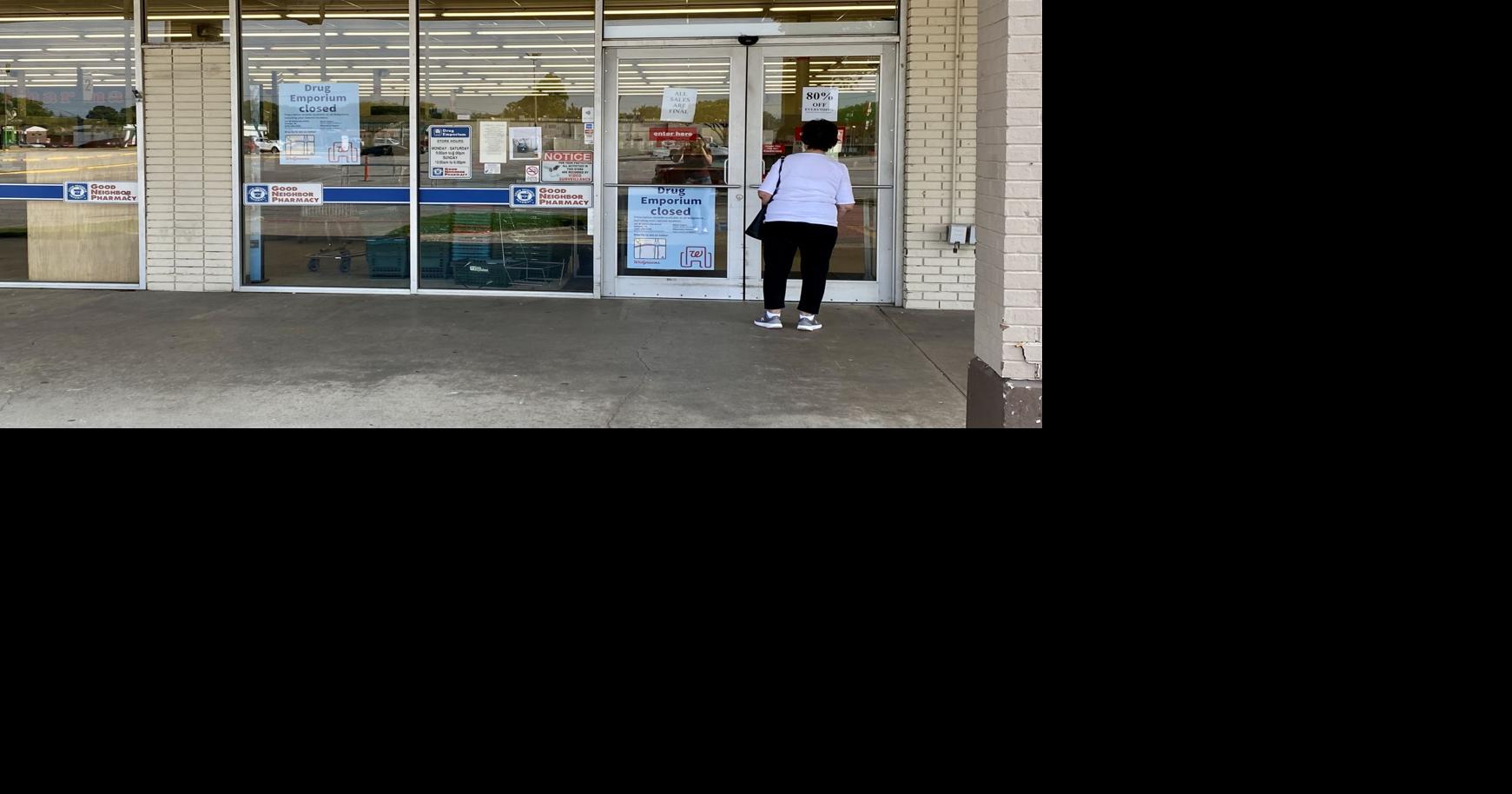 Drug Emporium permanently closed as of Saturday Business
