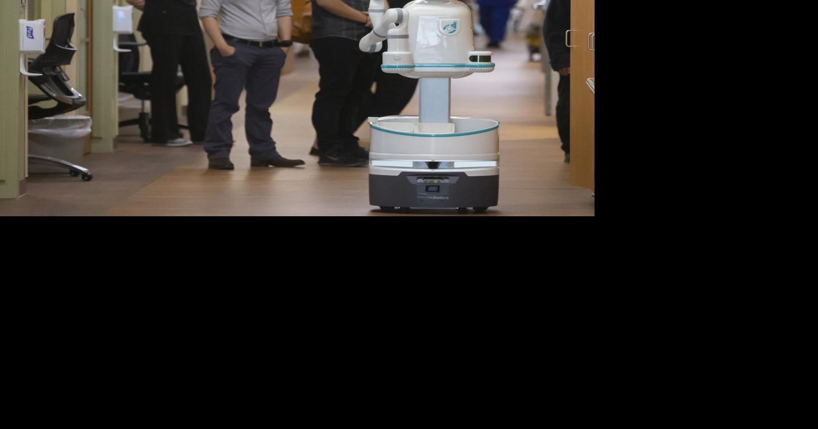 Medical delivery robot Moxi being tested at Texas hospital Ap