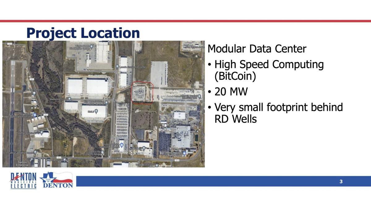 DME moving forward with new crypto center after Denton City Council gives  go-ahead | Denton Municipal Electric | dentonrc.com