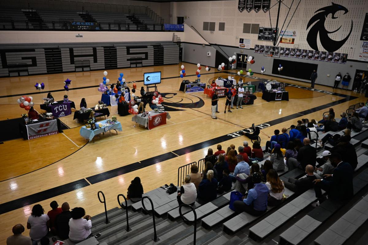 Early signing period 24 Dentonarea athletes ink letters of intent High Schools