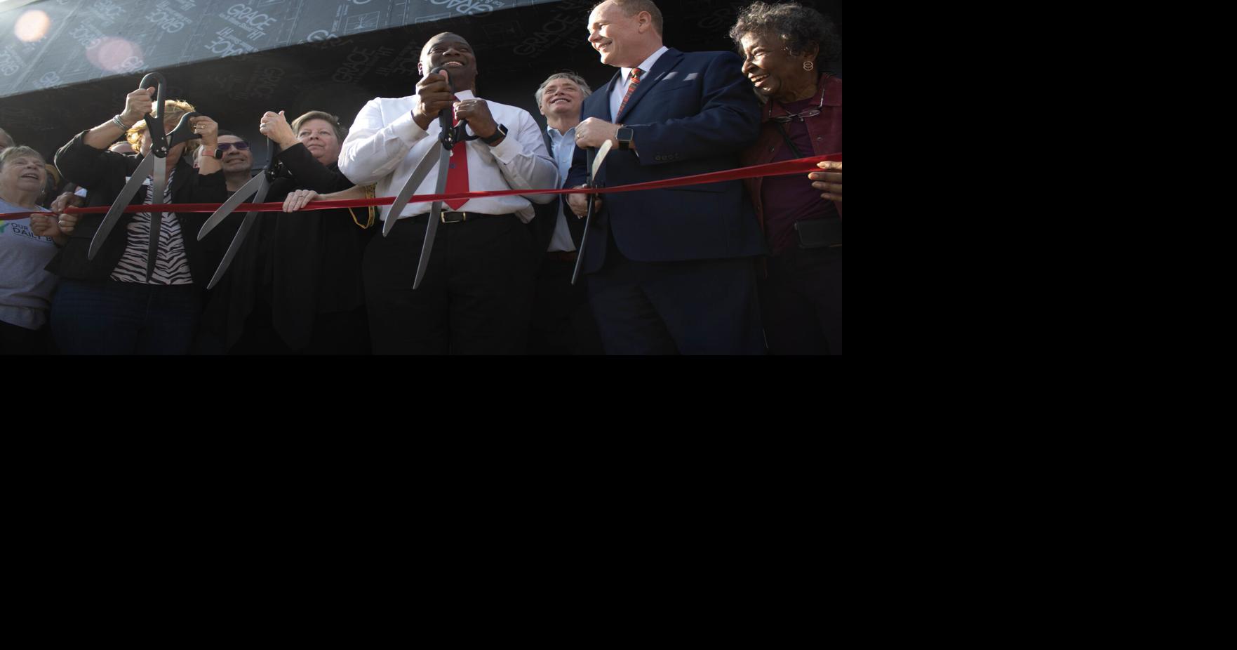 Photos: Ribbon cut, doors ready to open at new Loop 288 shelter ...