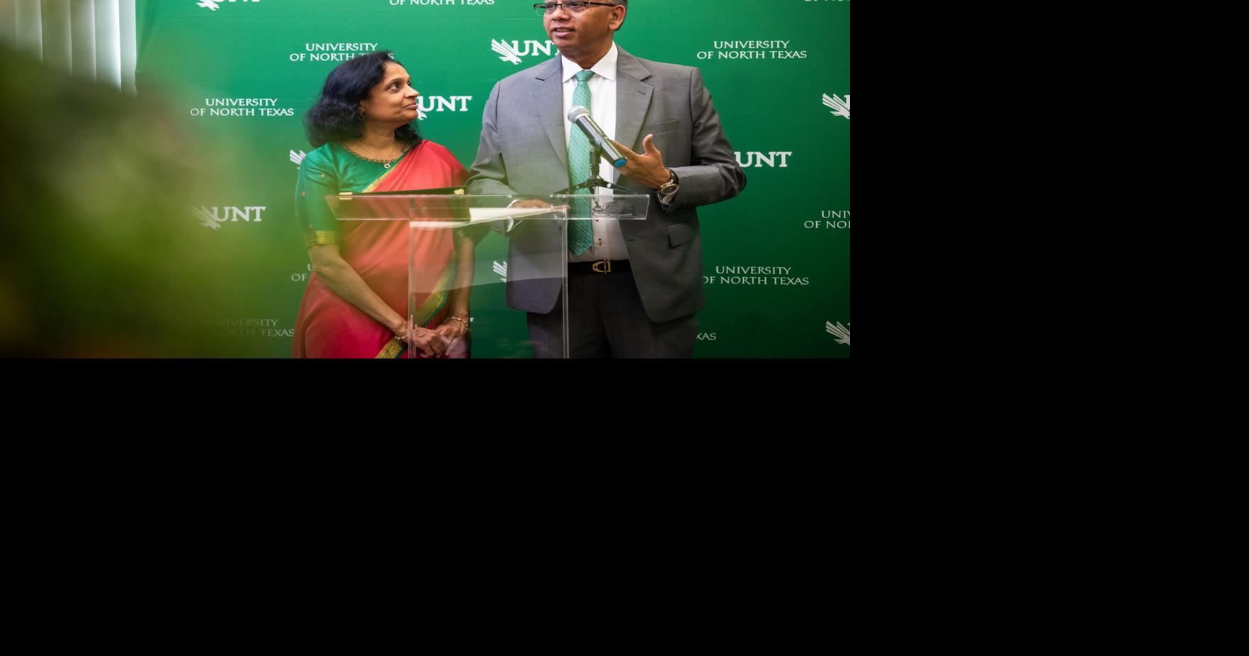 UNT alumnus and spouse give $20 million to create new college centered on AI
