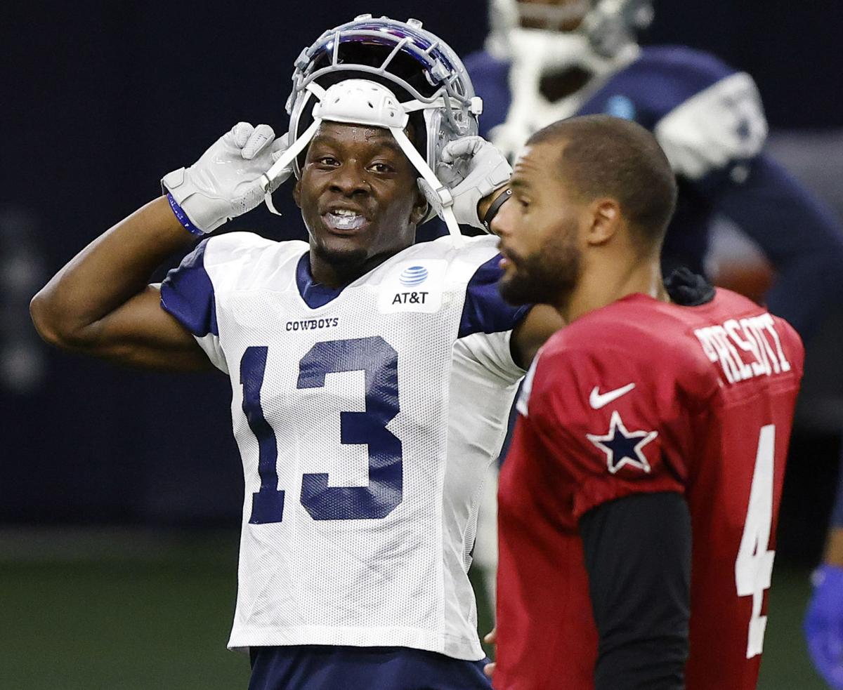 wr michael gallup among cowboys players cleared for practice return sports dentonrc com