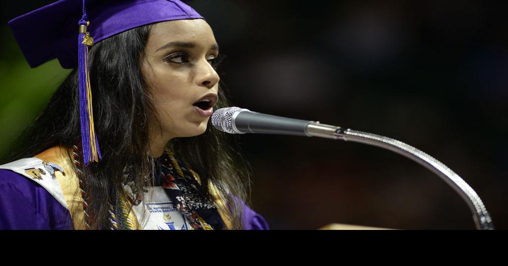 Denton High School graduation