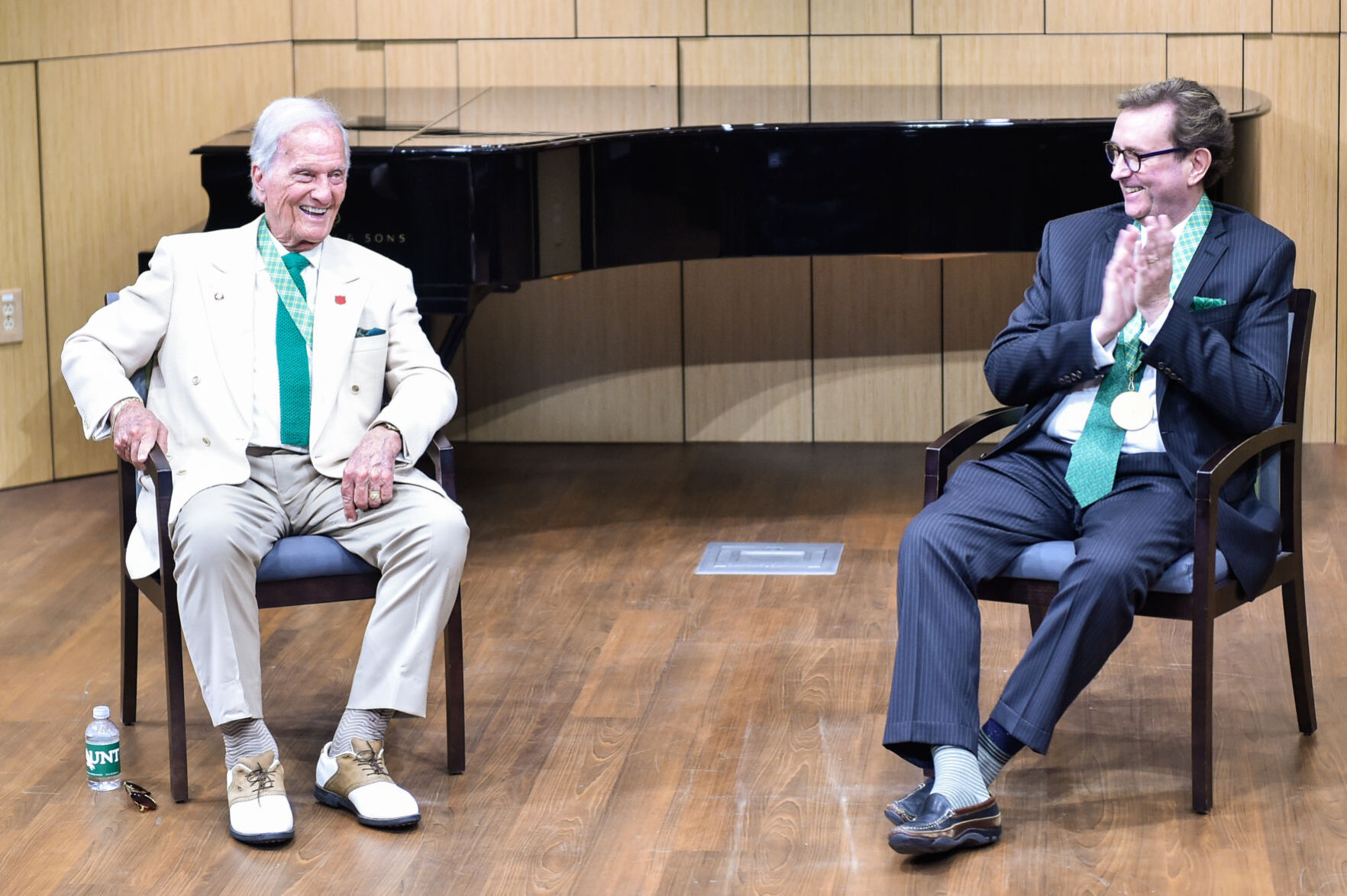 Musicians Pat Boone, David Hooten Receive UNT Presidential Medals Of ...