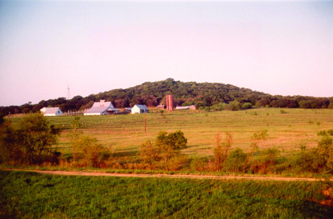 Insight Denton If not Pilot Knob Hill, what is the highest point in