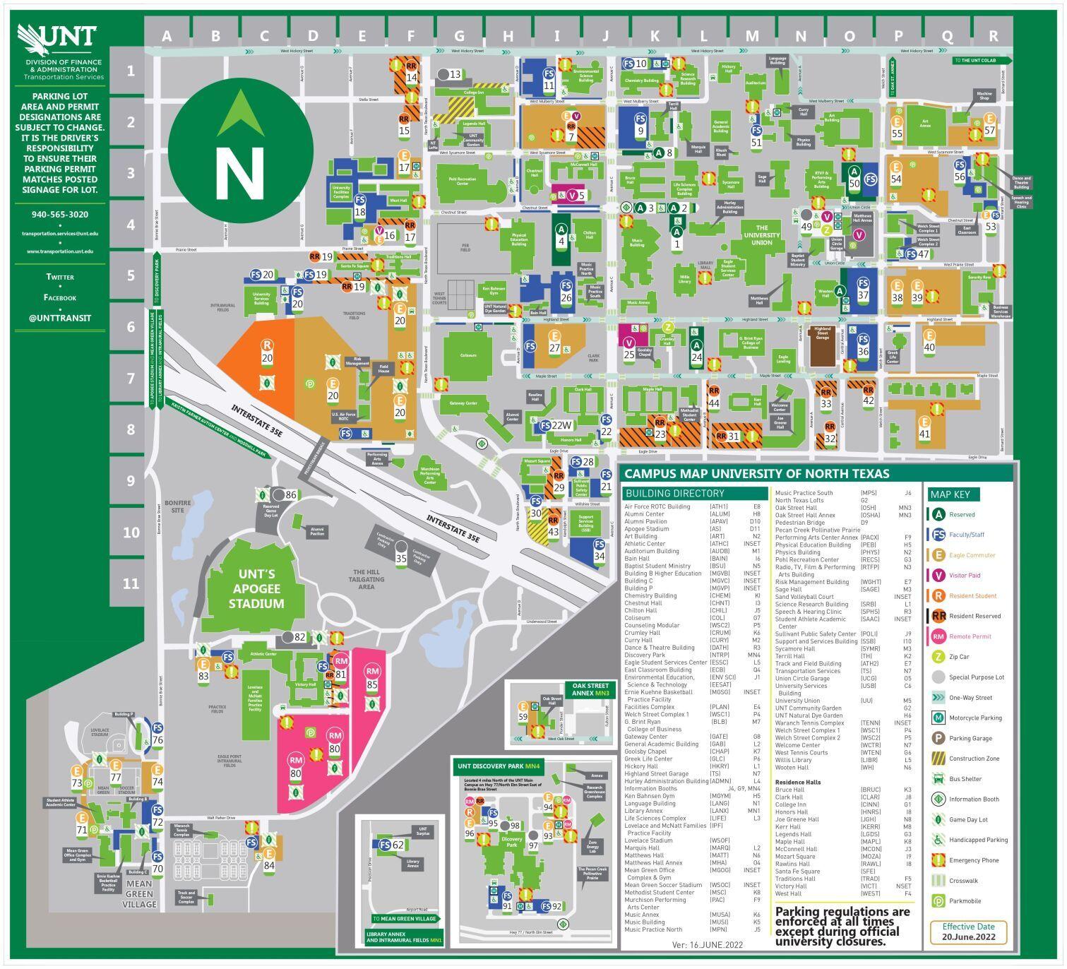 Your guide to UNT and TWU parking passes for 202324 Campus culture