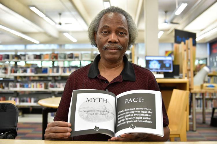 Denton resident Donald Cox wants locals to know a lot more than they do about Juneteenth - the historic event on June 19, 1865 when the United States Army arrived on naval ships in Galveston to tell Texans that they would indeed have to free slaves. Cox sa