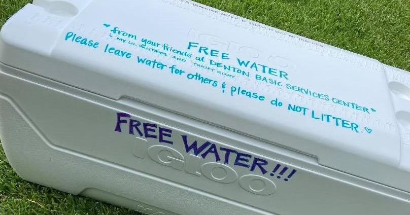 Denton homeless community struggling to find overnight shelter from excessive heat - Vimarsana News