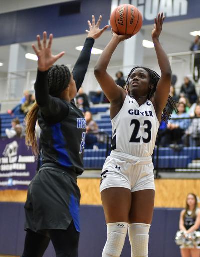 Girls Basketball Guyer Overwhelms Hebron To Win Second Straight
