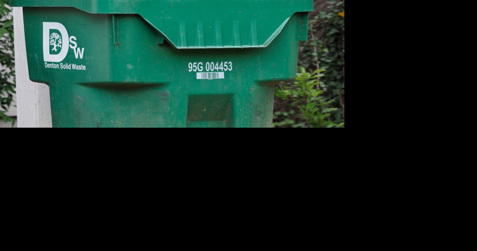 Insight Denton Why do some resident trash carts have yellow tops