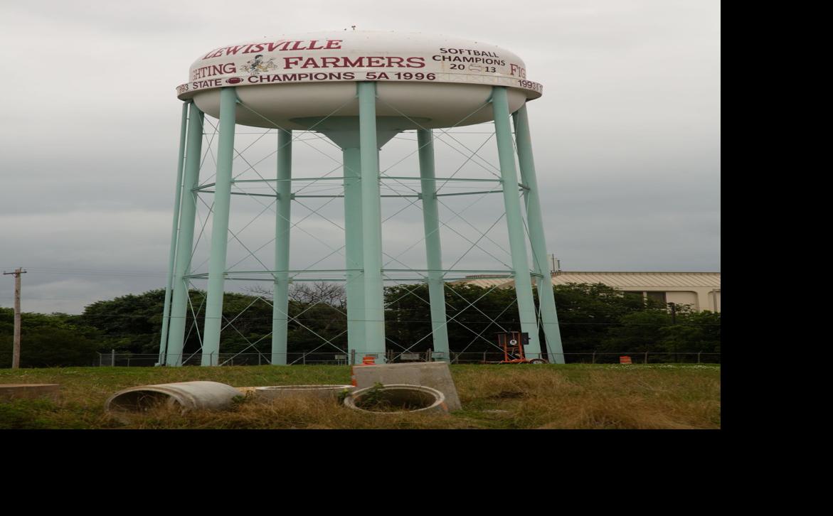 With Lewisville water tower coming down, 'Big John' to be honored