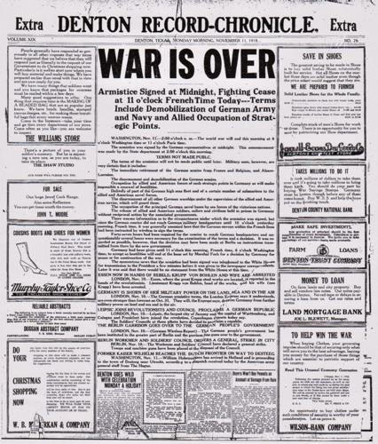 Lest we forget: 100 years since the end of the War to End All Wars ...