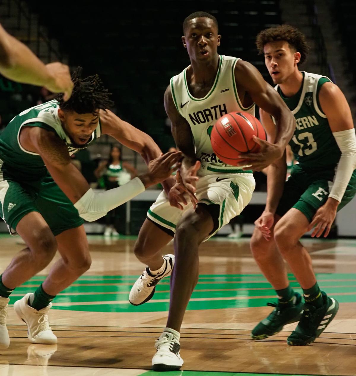 Men S Basketball Unt Looking To Get On Track Offensively Heading