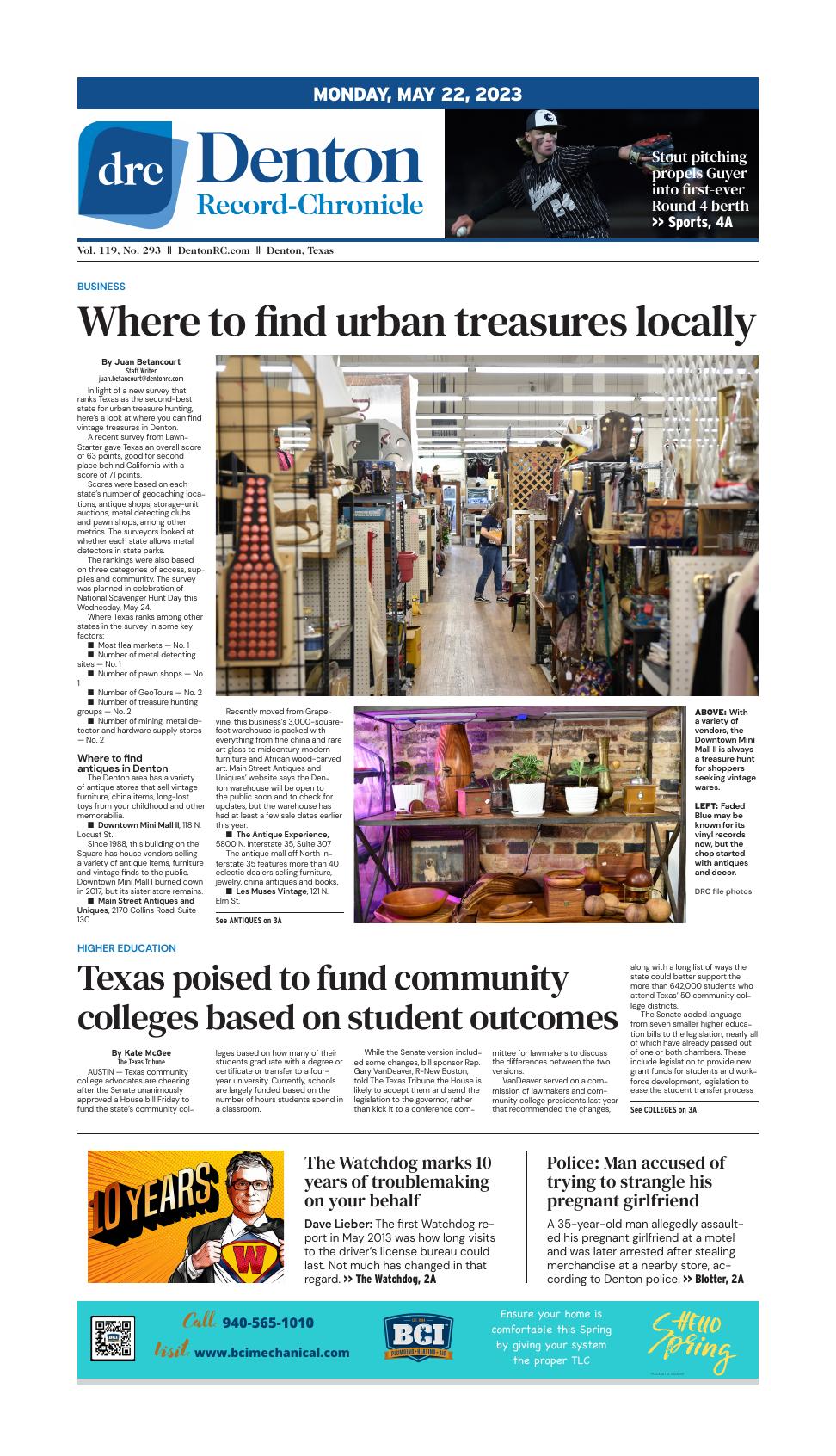 Page A1 | E-Edition | Dentonrc.com