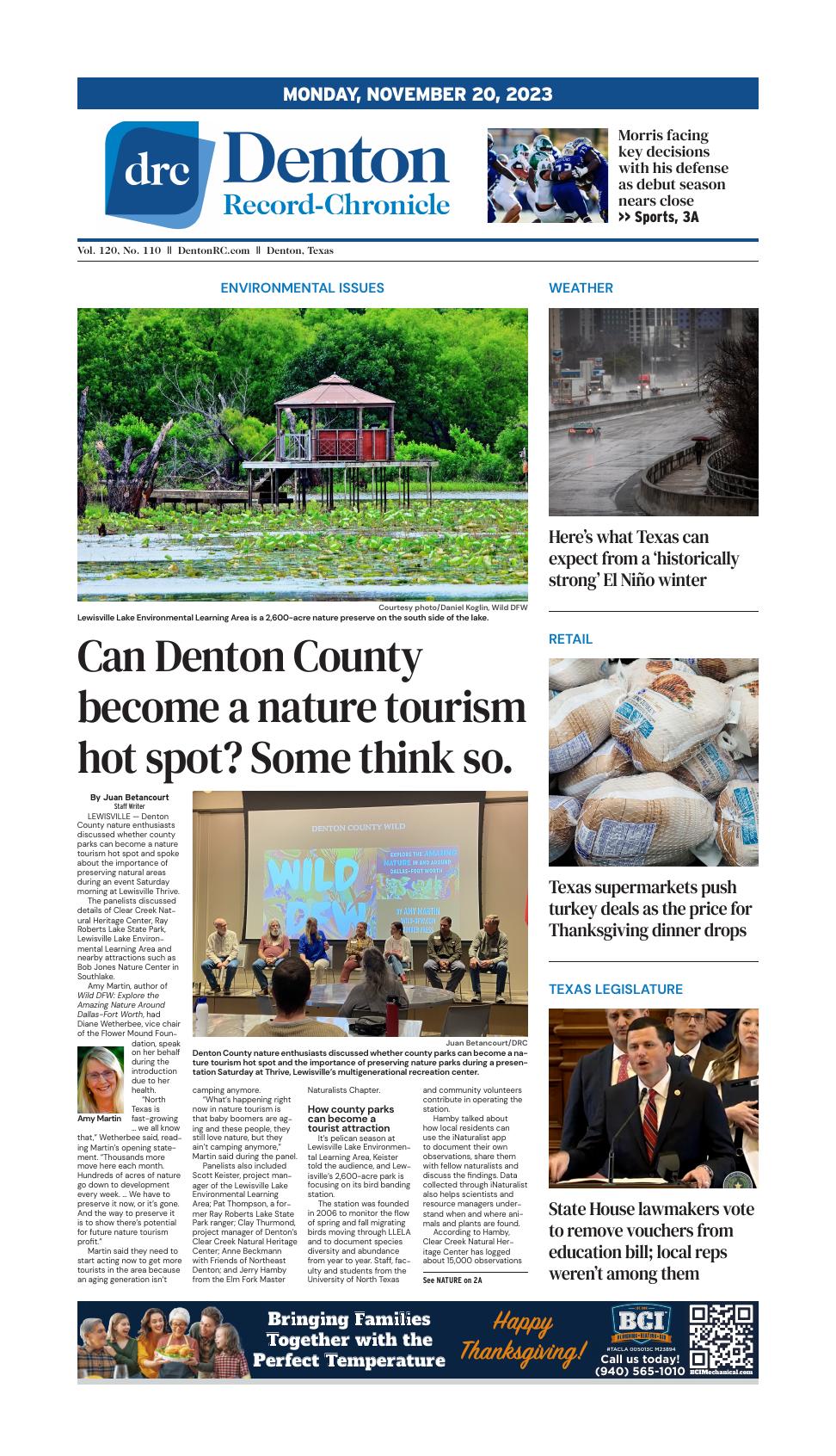 Page A1 | E-Edition | Dentonrc.com