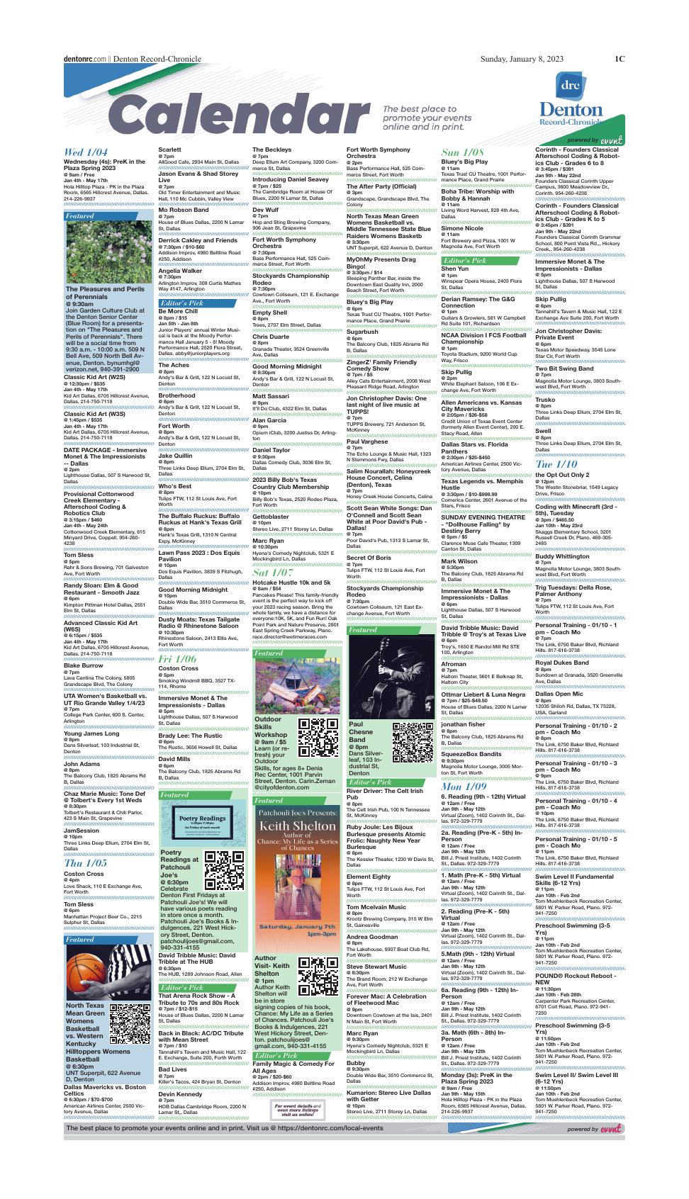Page E1 | e-Edition | dentonrc.com