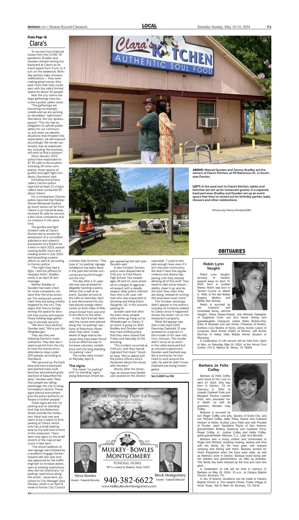 Page A9 | e-Edition | dentonrc.com