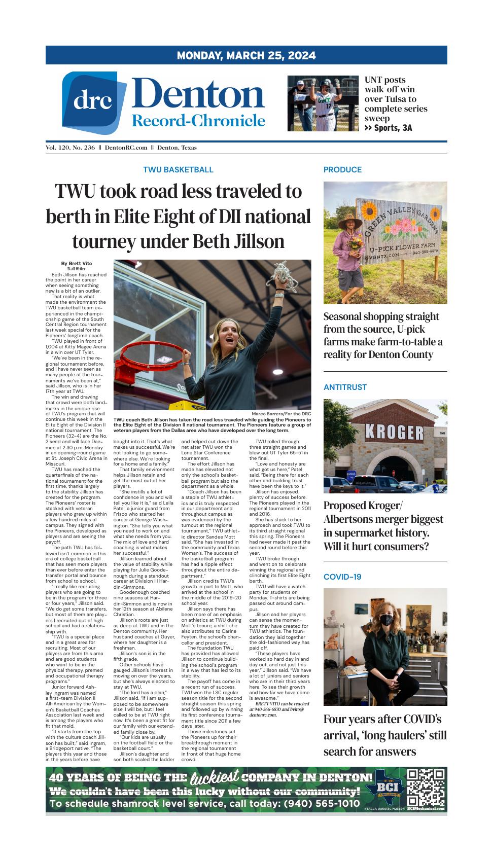 Page E1 | E-Edition | Dentonrc.com