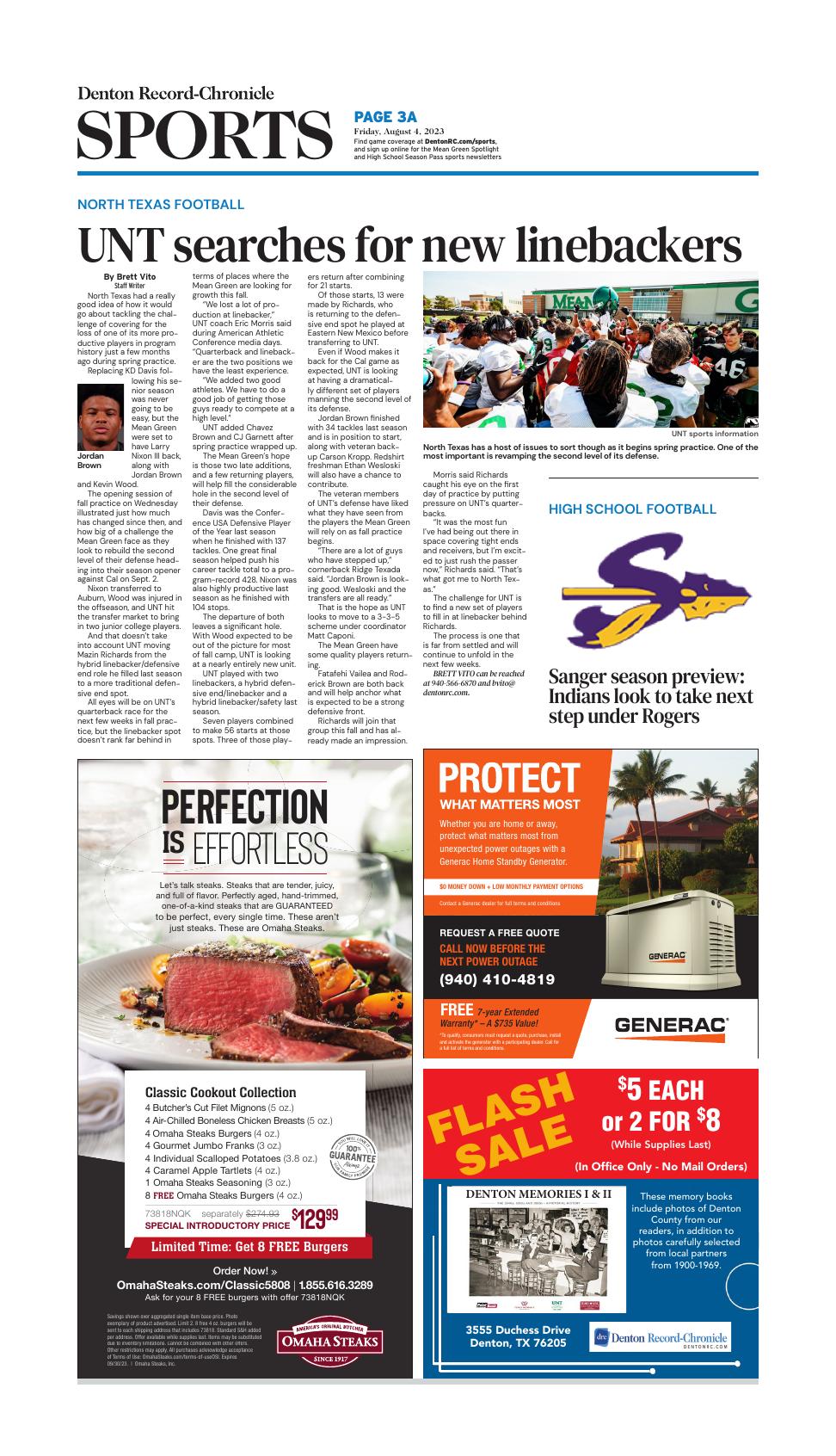 Page A3 | E-Edition | Dentonrc.com