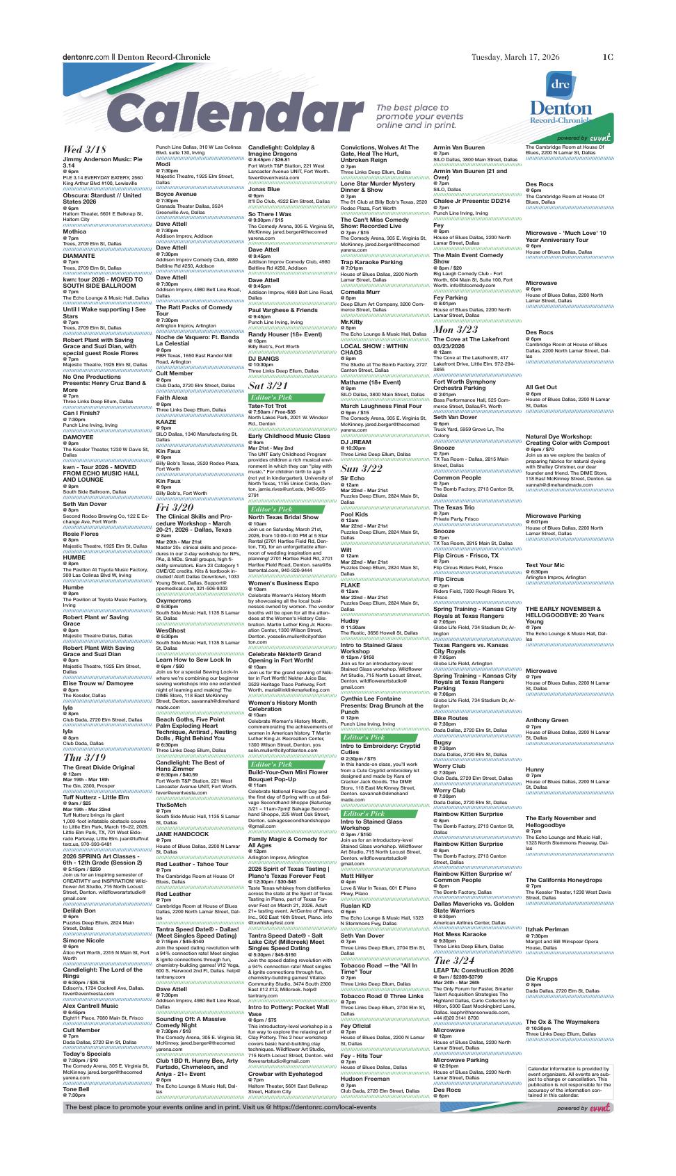 Page E1 | e-Edition | dentonrc.com