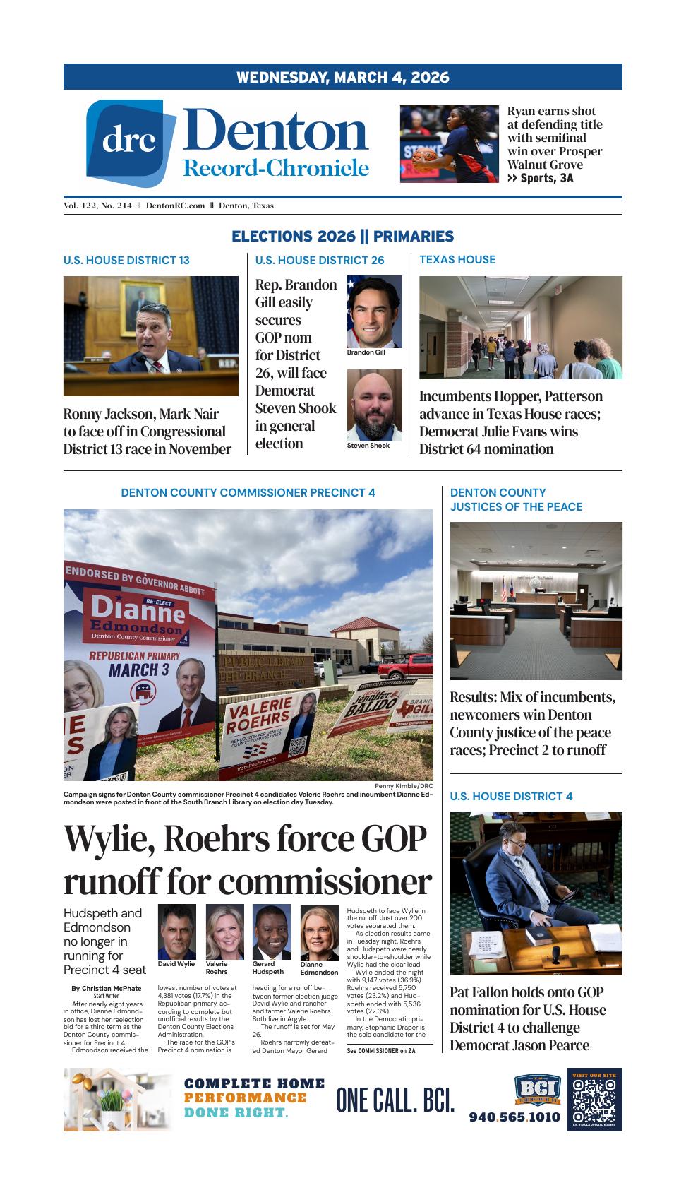 Steven Shook Page A1 | e-Edition | dentonrc.com