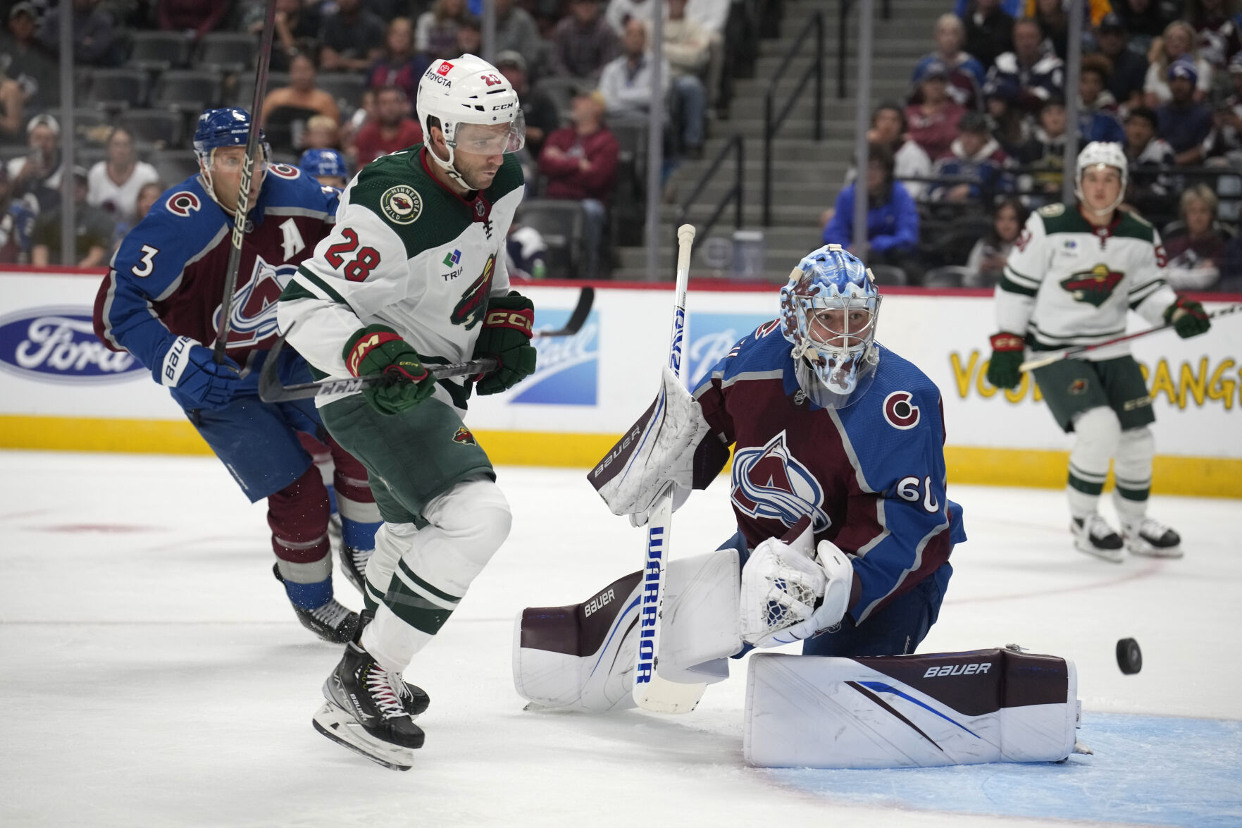 Justus Annunen Getting Chance As Avalanche Backup Goalie: ‘He’s Our No ...