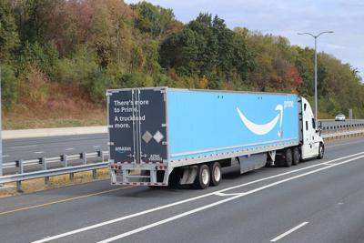 Amazon Prime truck File photo. Photo Credit: Elvert Barnes (Flickr).