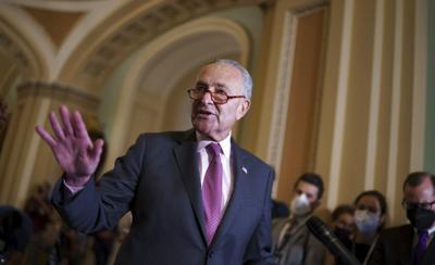 ‘Over the line’: Schumer condemns Sinema bathroom protesters