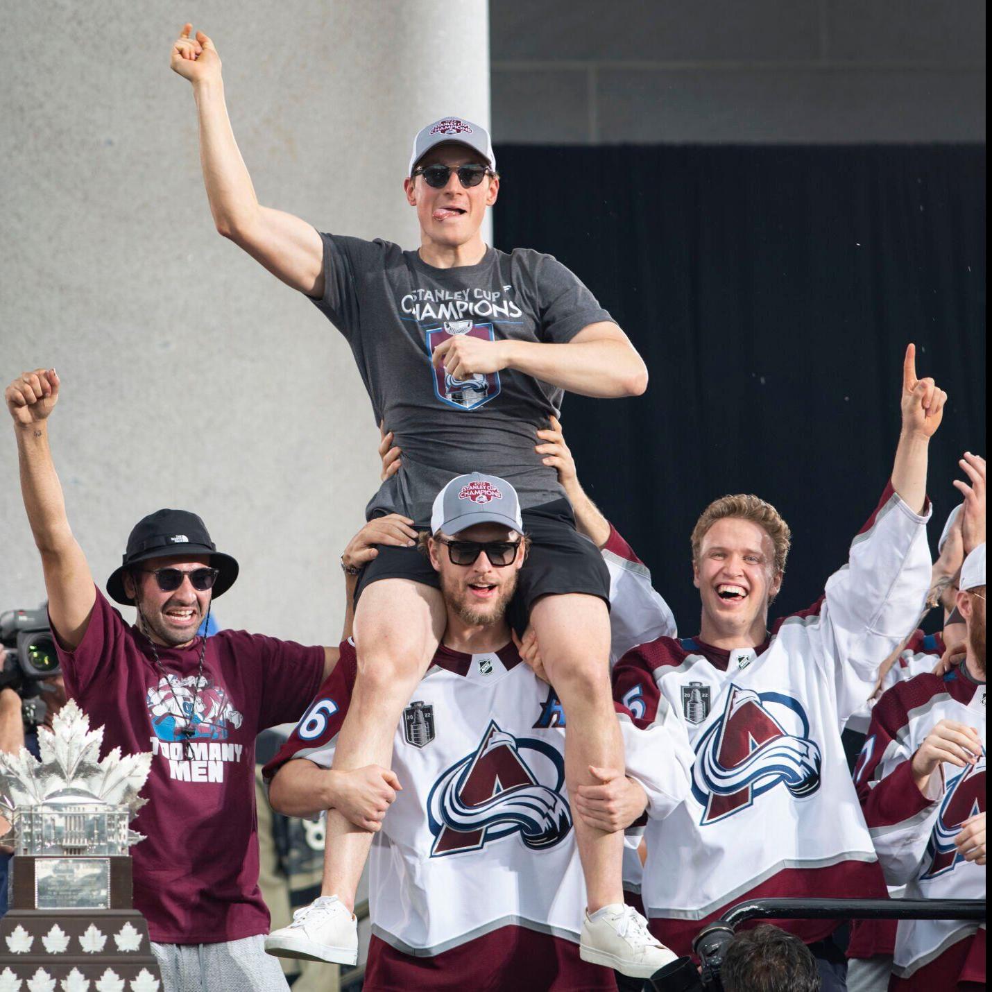 Colorado Avalanche Too Many Men Stanley Cup Champions 2022 