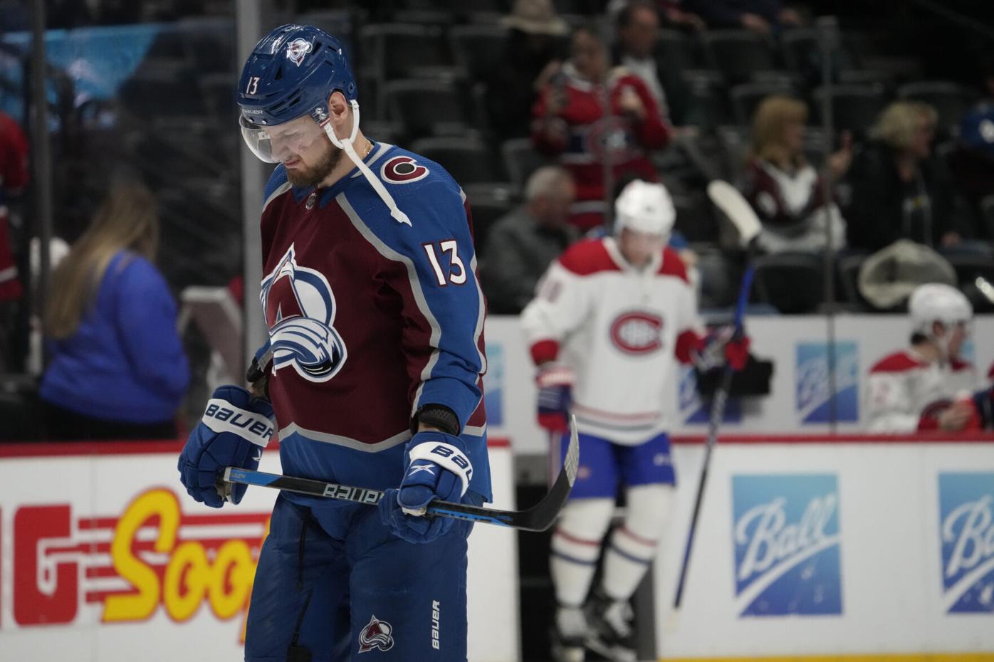 Avalanche's Valeri Nichushkin shut down 'for a little bit' with  'complications' to surgically repaired ankle, Colorado Avalanche