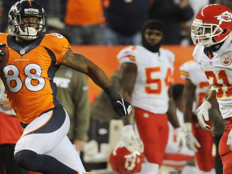 Broncos plan tributes for WR Demaryius Thomas at Mile High Sunday