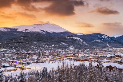 Breckenridge, Colorado, USA ski resort town skyline Photo Credit: Sean Pavone (iStock).