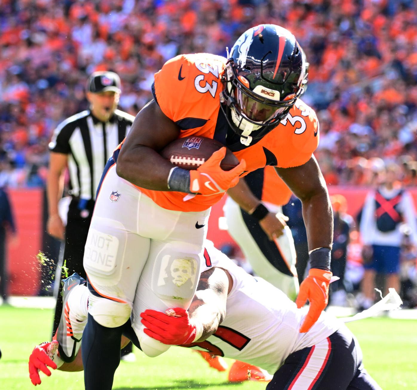 Broncos' Javonte Williams still coming back from surgery