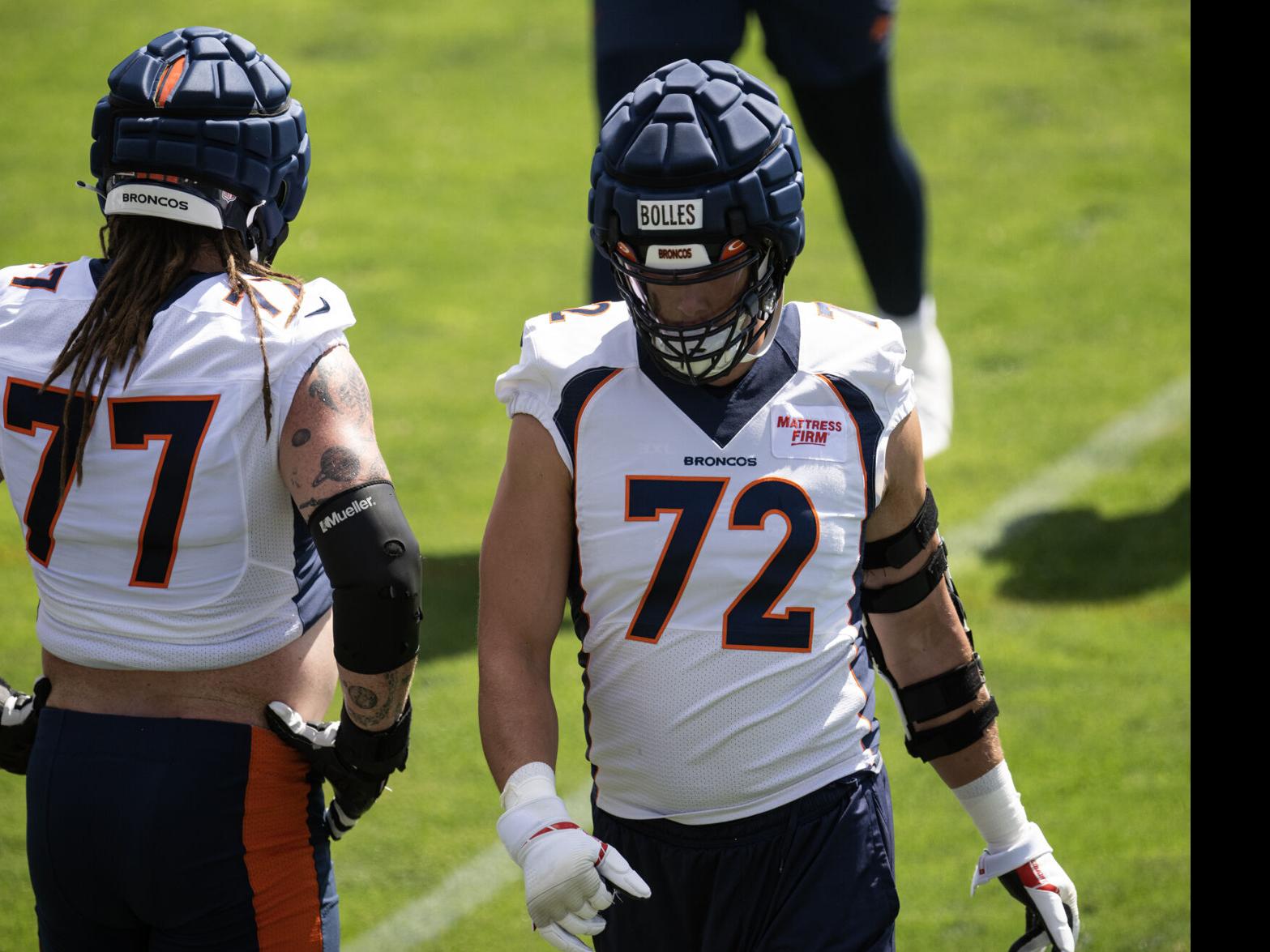 Broncos LT Garret Bolles strong, healthy after broken leg, Denver Broncos