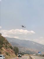 "Large" wildfire prompts I-70 closure in Colorado