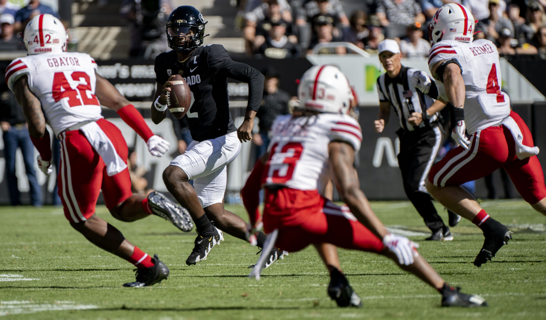 'Broncos Quarterback Shedeur Sanders' Sounds Nice After Win | CU Buffs ...