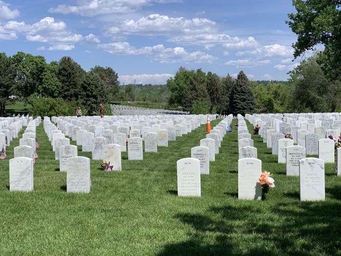 Memorial Day 2023 at Fort Logan National Cemetery Military