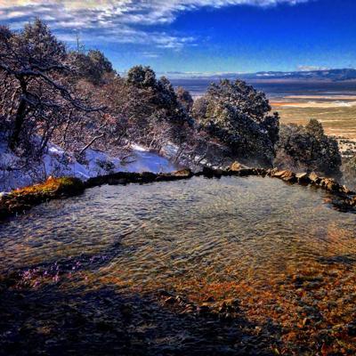 Colorado Hot Springs Winter Road Trip