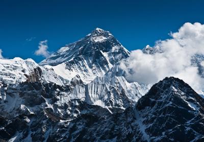 Everest Mountain Peak - top of the world Mount Everest. Photo Credit: Arsgera (iStock).
