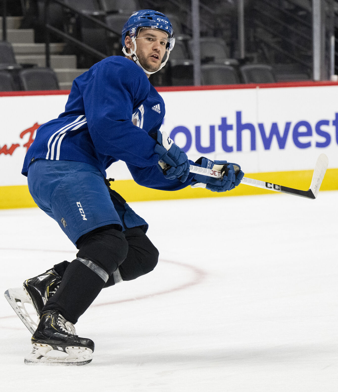 Juuse Saros Signed 2022 NHL All-Star Game Blue Adidas Jersey